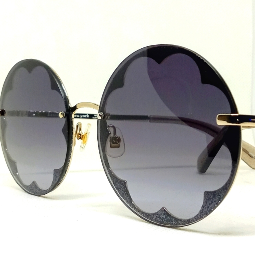 KATE SPADE "ALIVA" SUNGLASSES WITH NON-PRESCRIPTION LENSES